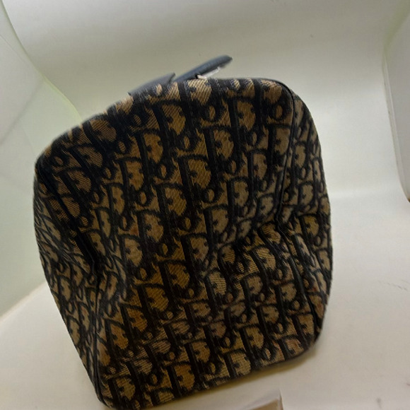 Dior Boston Bag Blue Oblique Canvas Duffle Bag - Picture 5 of 8